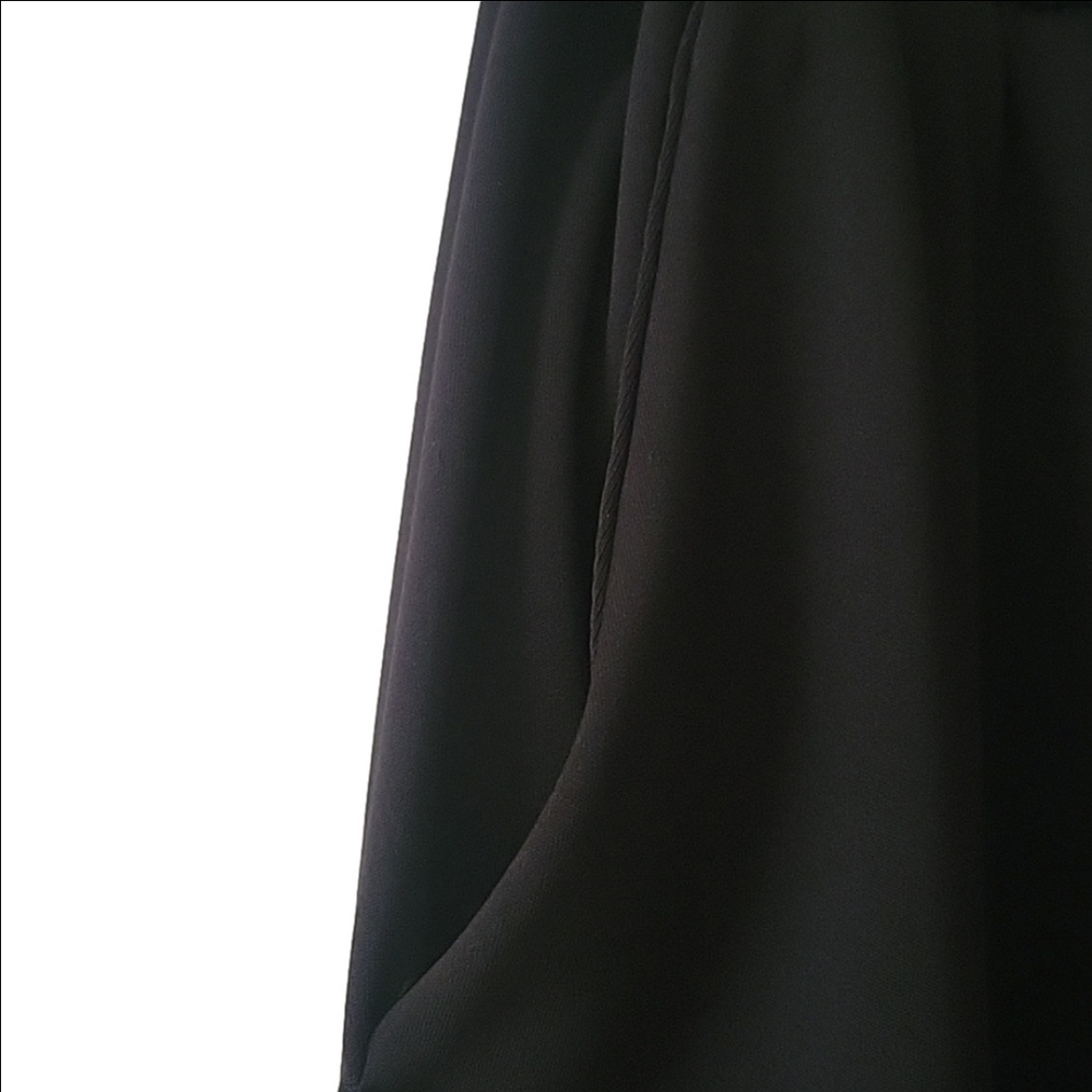 Maison d' Amelie Black Tie Leisure Dress Pants XL - Picture 4 of 9
